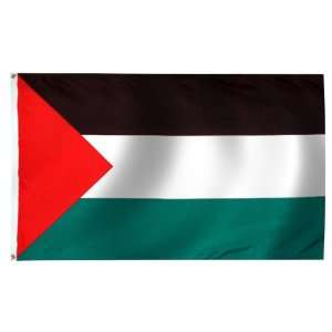 Palestine Flag 5X8 Foot Nylon Patio, Lawn & Garden