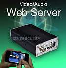 CCTV H.264 Video Audio Web Server mobile iPhone Andriod surveillance 