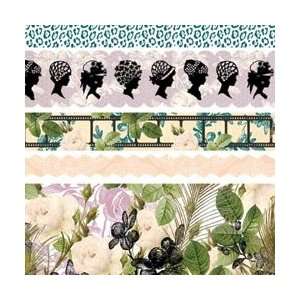 Websters Pages Hollywood Vogue Fabric Ribbon 5 Styles/18 Each; 3 
