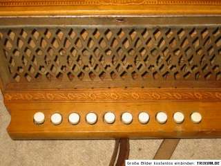   old, nice Hohner Diadonic button Accordian accordion C/F 1row  
