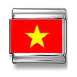  Vietnam Flag Italian charm Jewelry