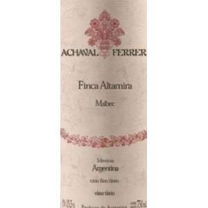   Achaval Ferrer Finca Altamira Malbec 750ml Grocery & Gourmet Food