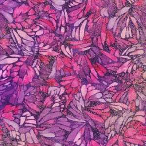   Forest quilt fabric by Northcott, wings in purple, metallic accents