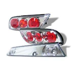   Nissan 240Sx 89 94 Altezza Tail Lights 3 Pieces   Chrome: Automotive
