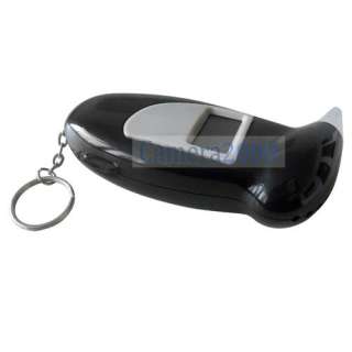 Digital Breath Alcohol BAC Tester Breathalyzer Keychain  