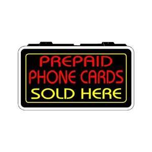  Prepaid Phone Cards Backlit Sign 13 x 24: Home Improvement