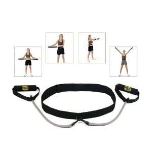  Pilates Exercising Waist Belt with Resistance Tubing 