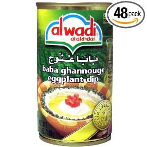 Al Wadi Baba Ghannouge Eggplant Dip, 6.25 Ounce (Pack of 48)  