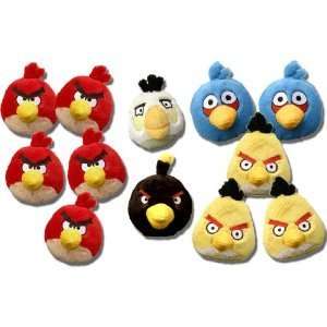  Angry Birds 5 Plush With Sound Assorted Case Of 12 Birds 