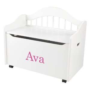  Personalized Limited Edition Toy Box   White: Toys & Games