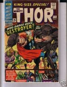 Thor King Size special # 2 silver age annual comic book  