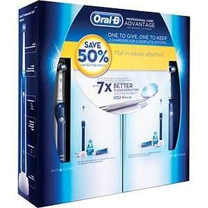  Oral B Professional Care Advantage Rechargeable Toothbrush 