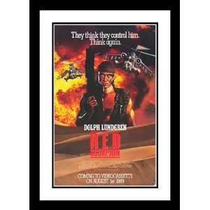  Red Scorpion 32x45 Framed and Double Matted Movie Poster 