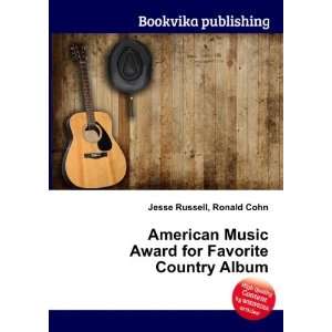  American Music Award for Favorite Country Album Ronald 