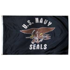  Navy Seals Flag 3X5 Foot E Poly Patio, Lawn & Garden
