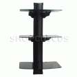   Components 3 Shelf Wall Mount Bracket Stand Cable Box Adjustable