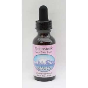 Alaskan Essences Moonstone Gem Elixir Stock Dietary Supplement 1 oz 