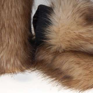 pair lower Leg Warmer Foot Sock Boot Sleeve Cover Fur Imitation