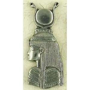 Fine Pewter Goddess Isis Pendant Egyptian Jewelry Collection. Mystical