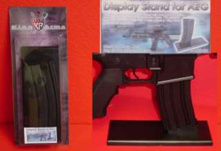 NEW acc Airsoft KING ARMS brand AEG MAGAZINE DISPLAY STAND for M4 M4a1 