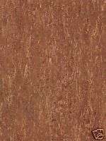 Wallpaper Gold Rust Red Faux Finish Venecian Plaster NF  