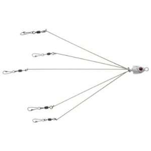  Bass Pro Shops Deadly 5 Shad Rig: Sports & Outdoors