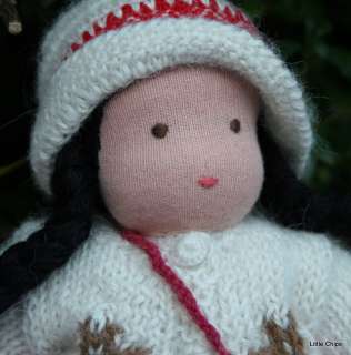 WALDORF STEINER HANDMADE DOLL LARGE Size GIRL  