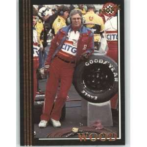 1992 Maxx Black Racing Card # 170 Leonard Wood   NASCAR Trading Cards 