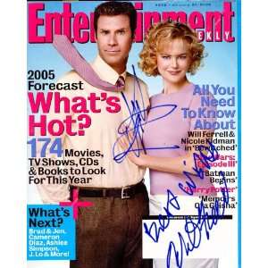  Ferrell Will And Nicole Kidman Autographed Signed reprint 