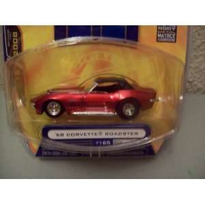   Jada Bigtime Muscle Wave 15 Red 1968 Corvette Roadster Toys & Games