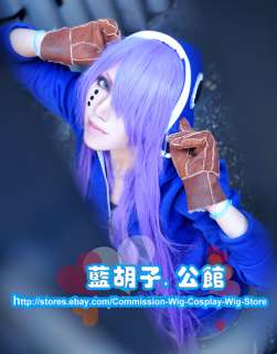 Vocaloid Gackpoid Miku Gakupo Cosplay wig 100Cm Costume Ver.山茶花 