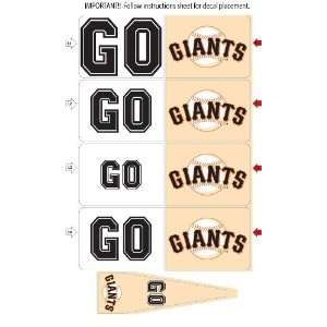   San Francisco Giants Animated 3 D Auto Spin Flags
