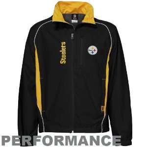   Steelers Black Safety Blitz Performance Jacket