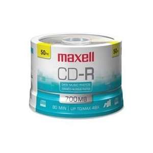  Maxell Corp. Of America Products   CD R, 80 Min/700MB, 48X 