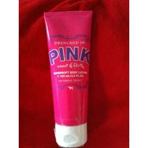 victorias secret drenched in pink sweet & flirt supersft body lotion 3 