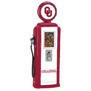 Oklahoma Sooners Replica Gas Pump Gumball Machine Sports 