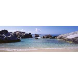  British Virgin Islands, Virgin Gorda, Rock on the Beach 