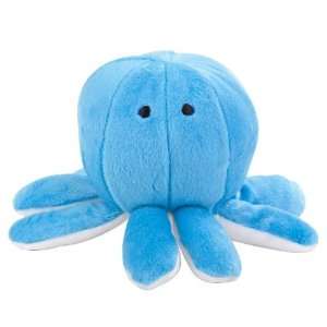   LaPet Blue Octopus Fun Furry Squeaking Dog Toy