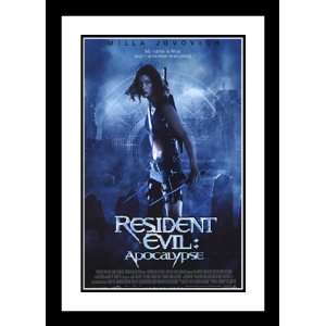  Resident Evil Apocalypse 20x26 Framed and Double Matted 