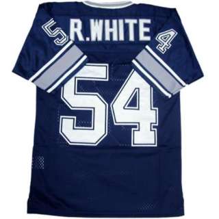 Randy White #54 Dallas Cowboys Navy Sewn Throwback Mens Size Jersey 
