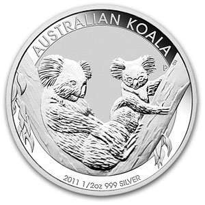   Perth Mint Australian Koala 1/2 Troy Ounce Silver Coin: Toys & Games