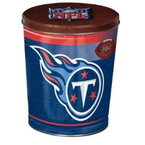  TENNESSEE TITANS OFFICIAL LOGO 1 GALLON GIFT TIN: Sports 