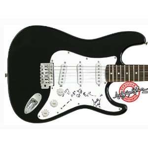  GIN BLOSSOMS Autographed Guitar & Signed COA Everything 