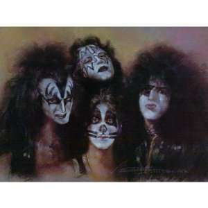  KISS poster Gene Simmons Rock n Roll All Night RARE