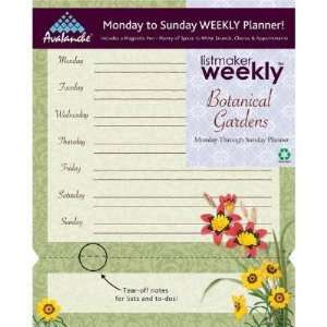  Botanical Gardens Listmaker Weekly