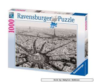   jigsaw puzzle 1000 pcs: Black and White   The City of Paris  