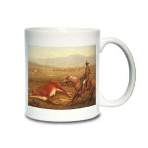  Vaqueros in California, c1830, Coffee Mug 