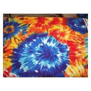  PILLOWCASE MADE FROM TIE DYE FABRIC SWEET DREAMS STD, Q 