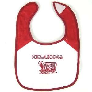  OKLAHOMA SOONERS OFFICIAL TERRY CLOTH BABY BIB Sports 