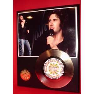  Gold Record Outlet Josh Groban 24kt Gold Record Display 